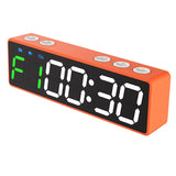 Portable Workout Timer,Gym Timer With Rechargeable And Built-In Magnetic Spine,LED Interval Timer For Home Garage