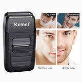 Men's Trimmer Floating Head Shaver Wireless Rechargeable Electric Shaver Beard Stubble Trimmer Portable Shaver Beauty Shave Tool