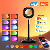 Tuya Smart WiFi RGB Atmosphere Light Sunset Light APP Control Timing Voice Control Works With Alexa Google Home Smart Home