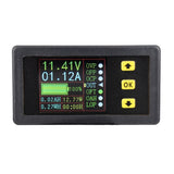 Charge-Discharge Monitor Ammeter Voltmeter Battery Capacity Amp-Hour Watt-Hour