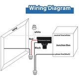 120V Ac Photoelectric Switch Photocell Light Dusk To Dawn Sensor For Outdoor Lighting Hardwired Post Eye Light Control