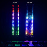 DIY electronic kit LED music spectrum colorful ambient Light assemble kit soldering project 15cm 21 segments