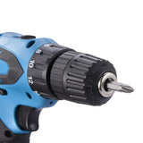 12V Electric Screwdriver 30NM Wireless Drill With Led Light Portable Battery Nail Drill Machine Garden Carpentry Power Tool Set