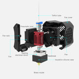 Creality Full Nozzle Kit for ENDER-3V2 3D Printer High Quality 3D Printer Accessories Drop Shipping