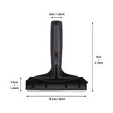 FOSHIO Vinyl Cleaning Shovel Handled Scraper Stainless Blade Knife Glass Window Tint Squeegee Car Wrap Stickers Wrapping Tool