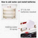 Kitchen Pretend Toys Kitchen Play Toys BBQ Grill Simulation Spray Cooking Oven with Food Accessories Gift for Kids Girls Boys