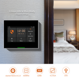 Ostaniot Tuya Smart Wireless GSM WIFI Home Security Alarm System with Outdoor Solar Siren Compatible with Alexa and Google Home