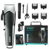 VGR V-095 Hair Removal Appliance Electric Hair Trimmer Professional Rechargeable Cordless Barber Hair Clipper for Men