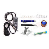 LED Electric Soldering iron Thermostat Pocket Mini Solder Station For SMT Internal Heating Type Electric Soldering Iron Suit