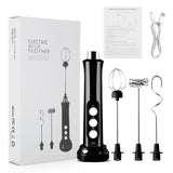 Electric Milk Frother Mini Foam Milk Blender Milk Beater Foam Machine Portable Cappuccino Coffee Mixer Foamer Kitchen Wireless