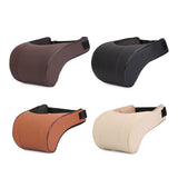 Car Neck Pillows Pu Leather head support protector black/red universal headrest backrest cushion easy install and clean
