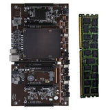 X79 H61 BTC Mining Motherboard with RECC 4G DDR3 Memory LGA 2011 DDR3 Support 3060 3080 Graphics Card for BTC Miner