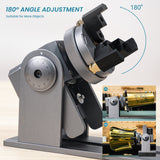 Atomstack R1 Pro Roller Rotary with 3 Sets of Jaws Adjustable Diameter Engraving Rings Spherical object Cups