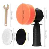 Electric Car Polisher Machine Drill Modified Polisher Refit Shock Car Polishing Machine Accessories Polisher Power Refit Tools
