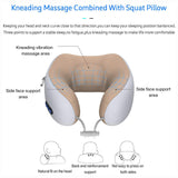Multifunctional U-shaped pillow massage pillow Electric Neck Massager Portable Shoulder Cervical Massager Travel Home Car Relax