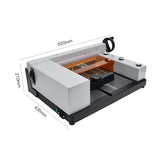 Automatic paper cutter Electric CNC bidding photo paper cutter Desktop paper cutter Document book paper cutter QZ-300