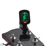 Guitar Tools Kit Guitar Violin Ukulele Bass Electronic Tuning Tuner Guitar Capo Picks Fingertip Protector Parts Accessories Set
