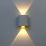 Led Wandlamp Aluminium Outdoor IP65 Waterdichte Up Down Wandlamp Voor Thuis Trap Slaapkamer Bed Badkamer Gang Verlichting RF18