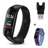 Sport Smart Band Women M3 Fitness Band With Replacement Strap for ios Android Phone IP67 Life Waterproof Heart-Rate Monitor