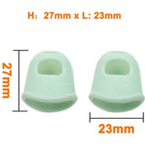 8Pcs Guitar Kalimba Finger Protectors, Soft Finger Protector Tip Thumb Picks for Beginners Kids Adult