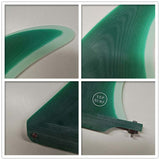 Yep.Surf Surf Longboard Fins Fiberglass 9 Inch Yepsurf Fin Surfboard Fin Single Fins