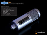 Gottomix USB-02	Condenser USB Microphone For Podcasting, Home Studio Recording, Field Recording And Voice Over
