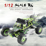 WLtoys 12428（12427）2.4G 1:12 4WD Crawler Remote Control RC Car With LED Light Two Battery Buggy Vehicle with LED Light