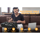 Quality Electronic Drum Compact Size USB Foldable Silicon Drums Set Digital Drum Kit 7-In-1 Portable Electronic Drum Kit US Plug