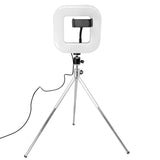Dimmable Photographic Lighting Square LED Light With Phone Stand Photo Studio Table Lights For Live Streaming Free Shipping