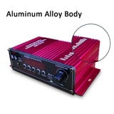 400W Digital bluetooth Car Amplifier FM USB SD w/Remote 2 Channel Hifi Audio Stereo Amp Home Theater Amplifiers Stereo L/R RCA