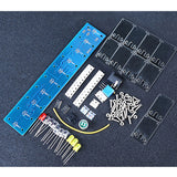 Diy electronic kit LED Voice Control Spectrum Light 10 segments diy soldering project