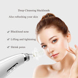 Electric Beauty Cleanser Vacuum Blackhead Remover Instrument Acne Pore Cleaning Multi-Functional Ultrasonic Facial Clean Device