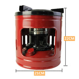 Handy Outdoor Portable Heaters Stove 10 Wicks Mini Handy Camping Heater For Outdoor Back Camping Picnic Burner Furnace