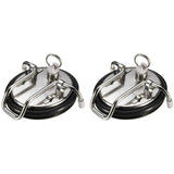 Pack of 2 for Cornelius Corny Lid with O-Ring and Relief Valve Ball Pin Soda Keg-Draft Home Brew Beer Lovers