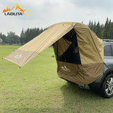 LADUTA Car Trunk Tent Sunshade Rainproof Tailgate Shade Awning Tent for Car Self-Driving Tour Barbecue Outdoor Camping