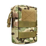 Multifunctional 1000D Outdoor Military Tactical Waist Bag EDC Molle Tool Zipper Waist Pack Accessory Durable Belt Pouch