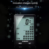 INBIKE Rainproof MTB Bike Computer Bicycle Speedometer Wireless Wired Odometer Cycling Watch LED Screen Measurable Stopwatch