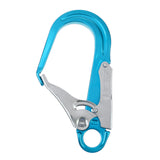 Heavy Duty Rock Climbing Fall Protection Safety Lanyard Snap Clip Hook Climbing Floor Escape Exploring Rappelling Mountaineering