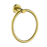 Brushed Gold Stainless Steel Toilet Paper Holder Wall Hook Towel Holder Towel Ring Kitchen Organizer Bathroom WC Accessories