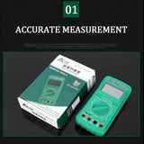 LCD Display Digital Amper Clamp Meter Multimeter NCV Current Clamp Pincers Voltmeter Ammeter AC/DC Ohm Current Voltage Tester