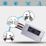 Universal BAFANG Hub Motor Controller 36V 350W-14A  48V 350W-14A 48V 500W-18A Replacement DIY for eBike E-Bicycle White