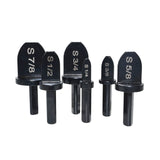 6pcs Imperial Tube Pipe Expander Support for Air Conditioner Conditioning Swaging Tool 7/8 3/4 5/8 1/2 3/8 1/4 Inch