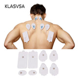 KLASVSA Electric Digital Body Muscle Stimulator Acupuncture Electrotherapy Tens Unit Pads Massage Relax Health Care Pain Relief