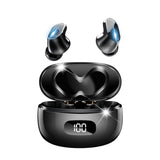 Wireless Bluetooth Earphone Waterproof Noise Isolation Headphone Fast Pairing Sports Headset With Charging Box Mic Touch Control