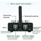 Bluetooth 5.0 2X50W TPA3116 Power Subwoofer Amplifier Board Module 2.1 Channel Class Home Theater Subwoofer Amp ZK-502E