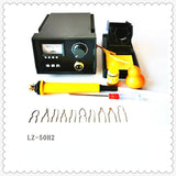 New Pyrography Machine Wood Burning Pirograbador Adjustable Temperature Burner Wood Cautery Pyrography Pen Gourd Crafts Tool Set