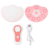 Electric Breast Massager Vibration Wireless Dredging Channel Chest Massaging Tool Hot Compress Breast Massager
