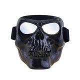 Skull Motorcycle Face Mask Goggles Outdoor Ski Glasses Halloween Mask Motorcycle Cycling Shooting Hunting Mask Sunglasses Snow