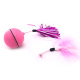 NEW2022 Pet product dog cat Laser toy LED flash rolling ball automatic scrolling electric toy funny cat ball usb charging Light