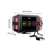 MP3 Player Car DAB+/DAB Radio Adapter Car FM Transmitter With 2.4 Inch Display And Bluetooth Car Mount MP3 Player